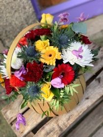 Bright and cheery basket