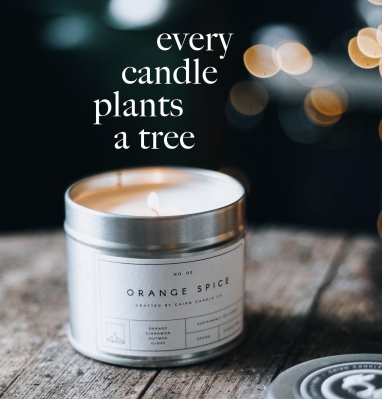 Cairn candle