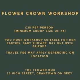 Flower Crown Workshop